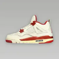 Jordan 4 Red & White 2