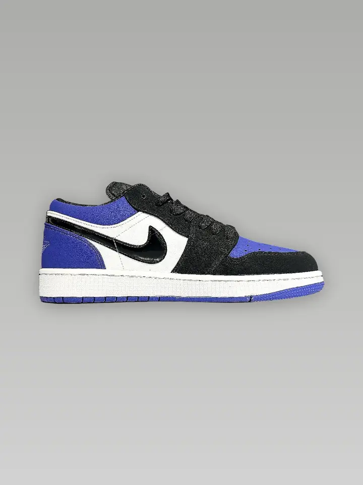 Jordan 1 Low Black Royal Toe